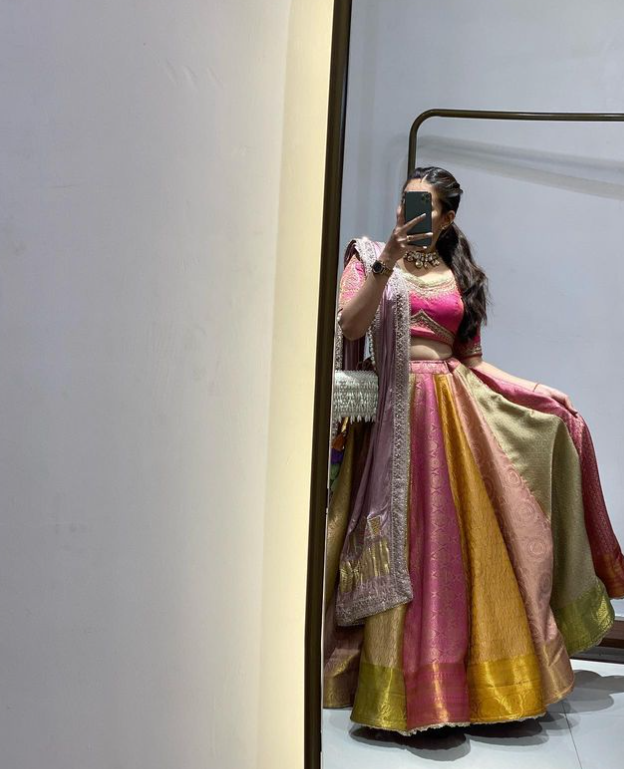 Multi Color Heavy Wedding Wear Lehenga Choli